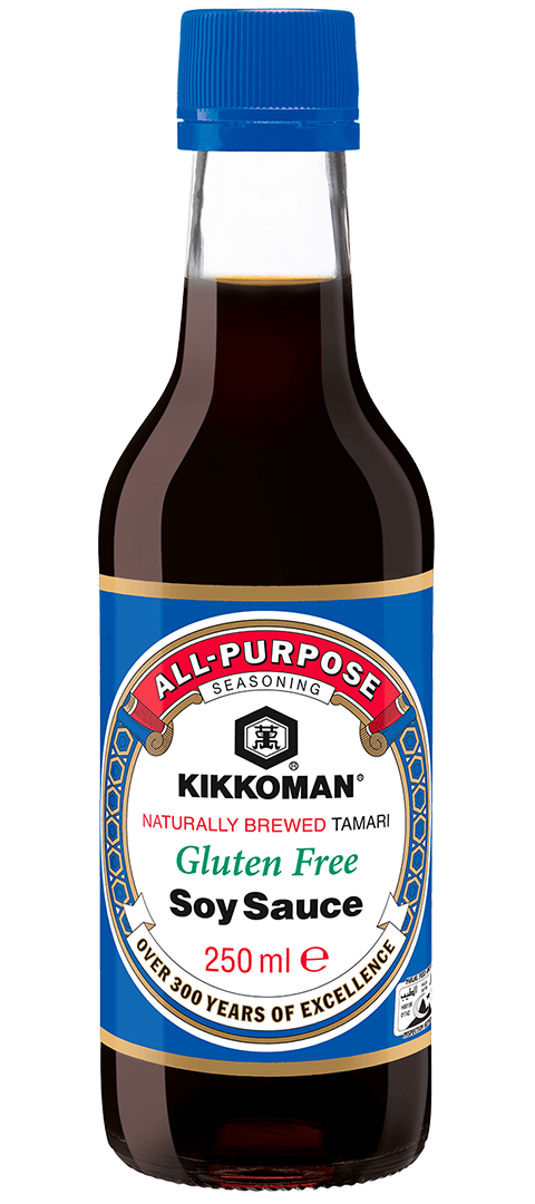 Salsa de soja Kikkoman sin gluten