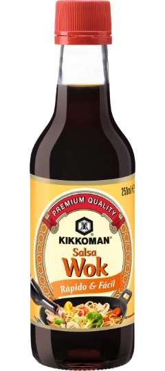 Salsa de soja Kikkoman Wok